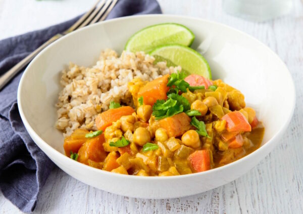 High-Fibre Vegetarian Curry