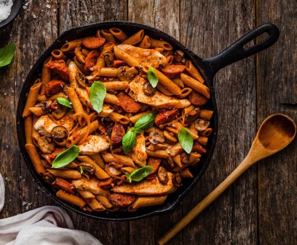 Chicken & Chorizo Pasta