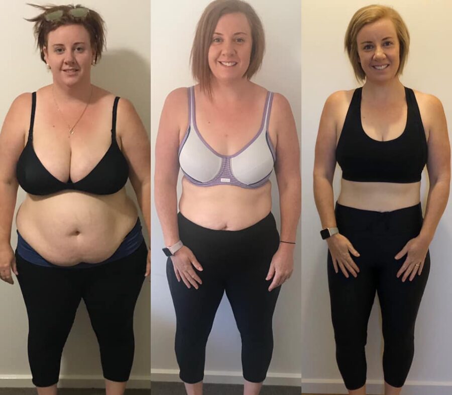 DO NOT PUBLISH How Hannah, who has lost 35kg, finds motivation to exercise in winter