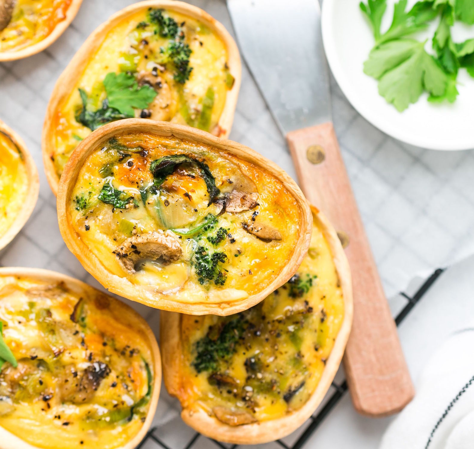 Taco Boats Quiche Taco Boats Quiche