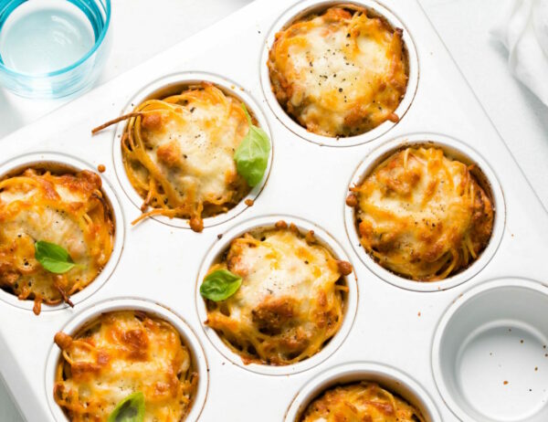 Turkey Spaghetti Bolognaise Cups