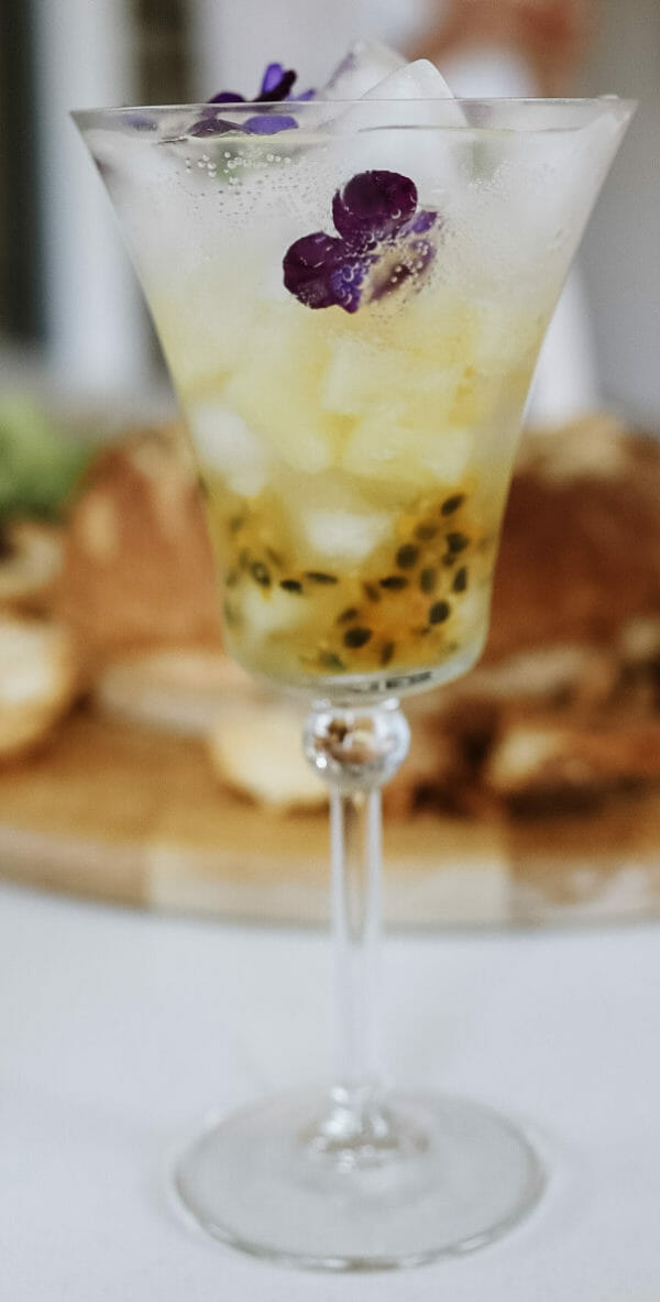 Passionfruit and Pineapple Spritzer