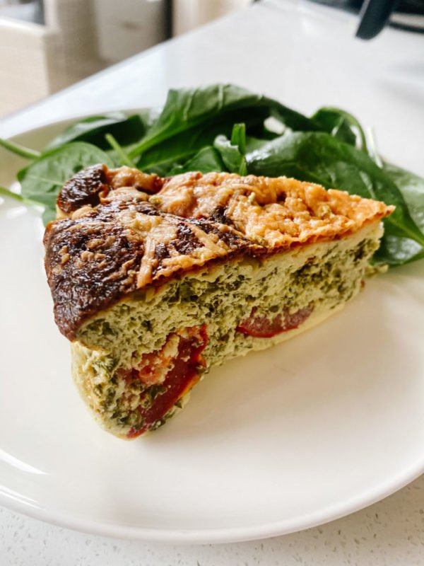 Tomato and Basil Frittata Tomato and Basil Frittata