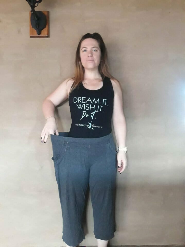 How this mum lost 30kg and went from a size 18 down to a size 8