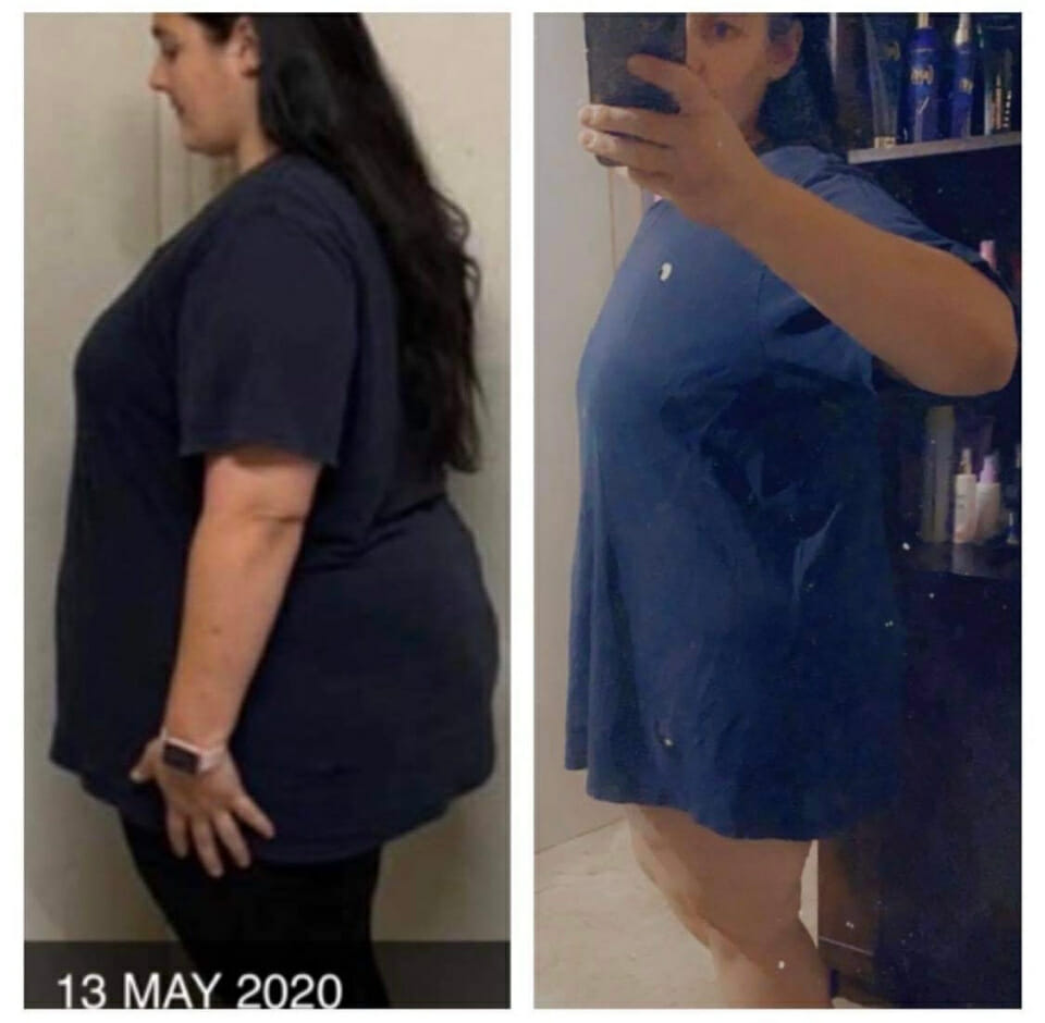 How this mum lost 47kg in just NINE months and toned up her tummy!