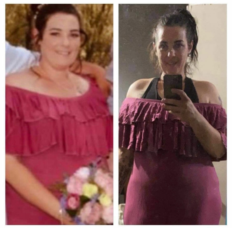 How this mum lost 47kg in just NINE months and toned up her tummy!