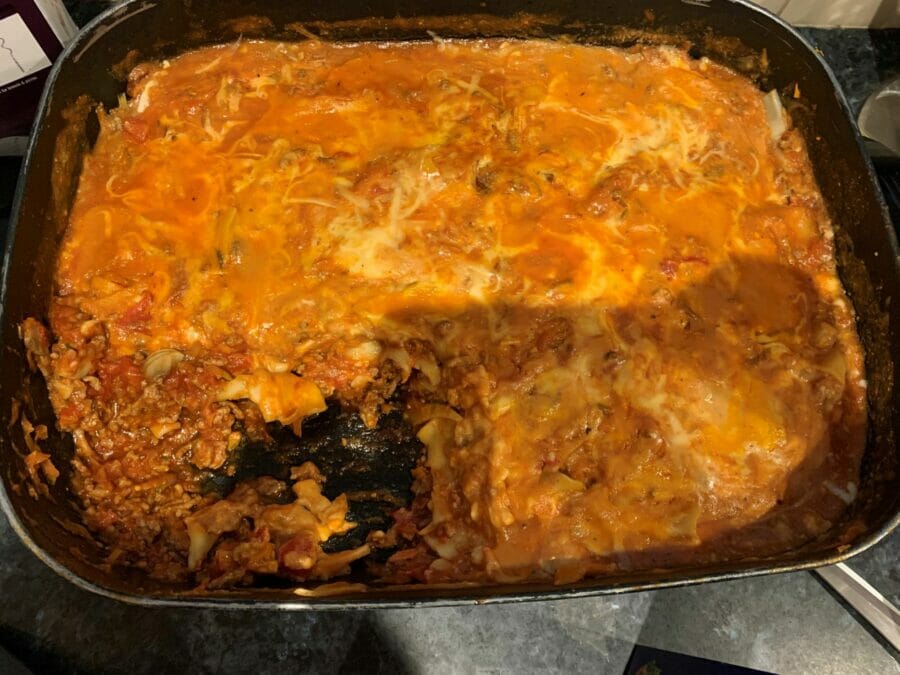 stovetop lasagne