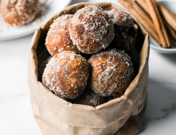 Delicious Air Fried Vegan Donut Balls