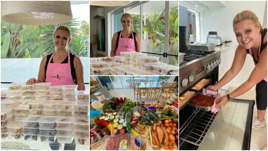 Cicily made 281 meals and snacks - and it only took her 4 hours!