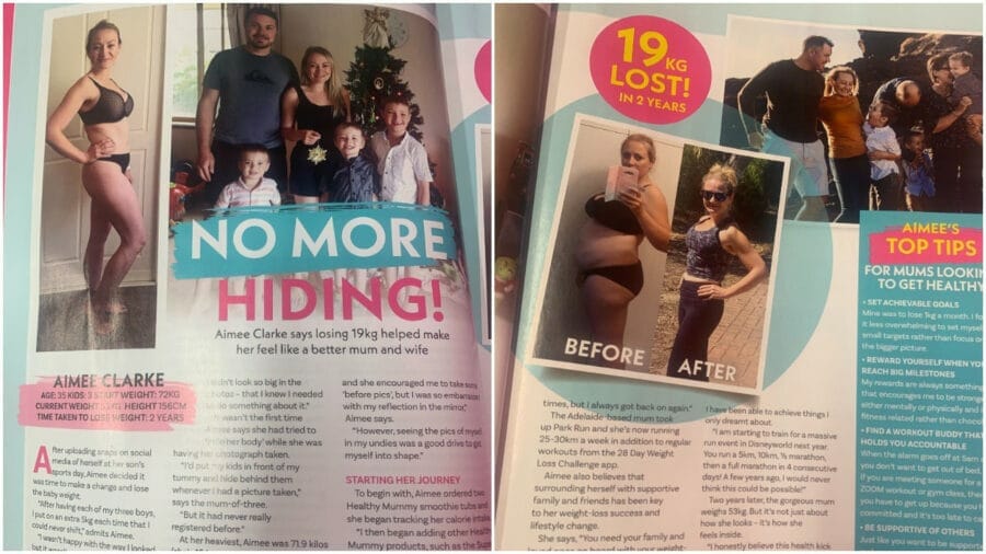 How a story in The Healthy Mummy magazine inspired this mum to live a healthier life