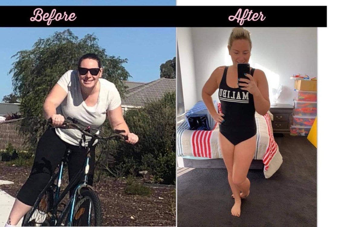 Cindy's new lifestyle overhaul has not only see her lose 8kg but improve her mental health