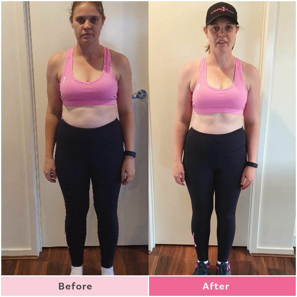 Mum loses 12kg after getting inspiration from seeing other before and afters