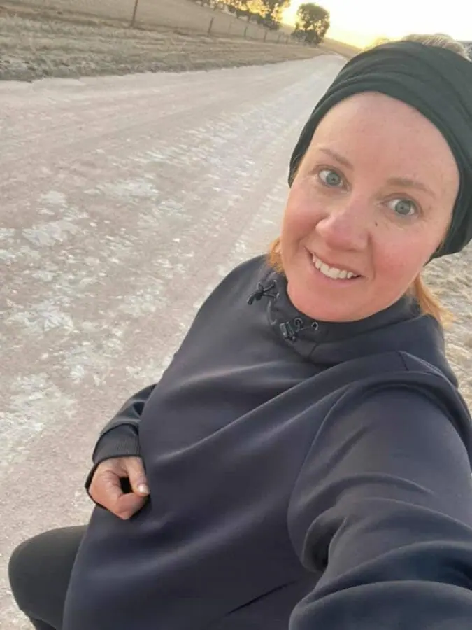 How Hannah, who has lost 35kg, finds motivation to exercise in winter