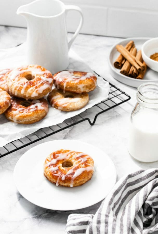 Quick Cinnamon Cronuts