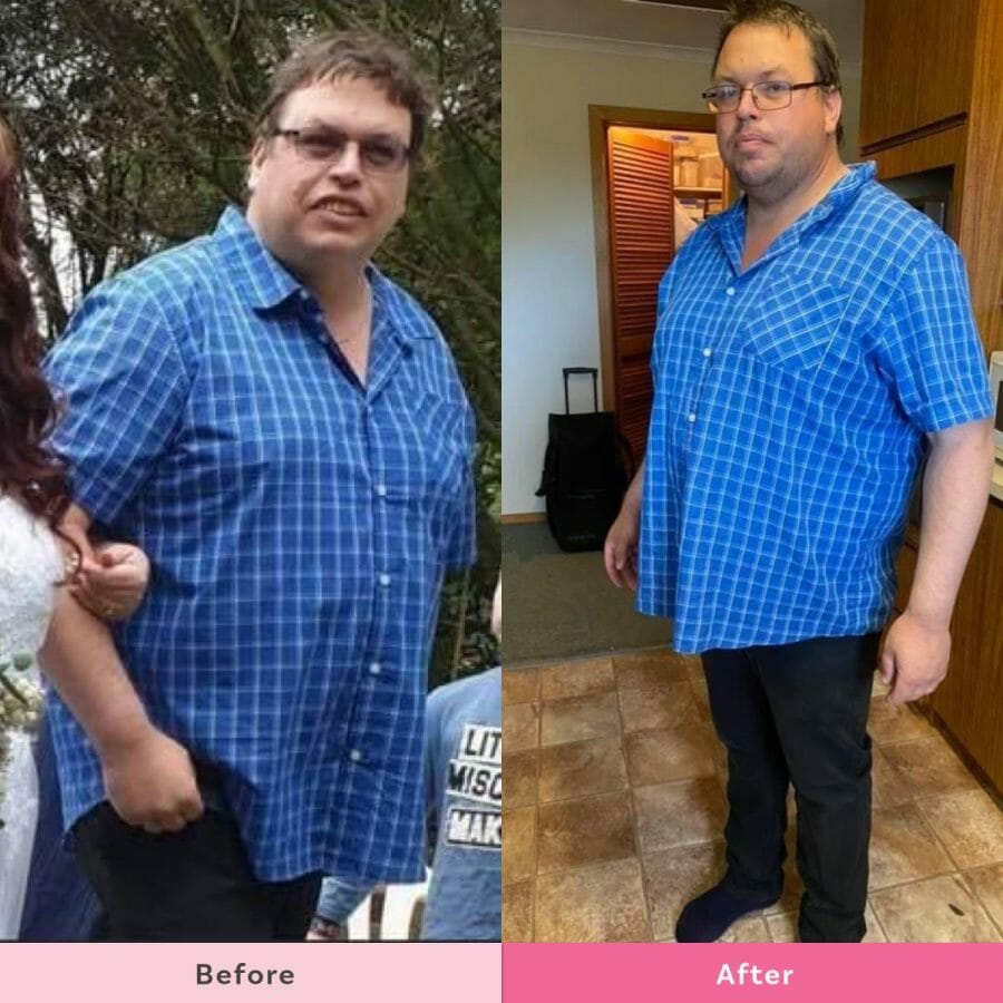 Truck driver hubby loses 9kg by just drinking The Healthy Man!