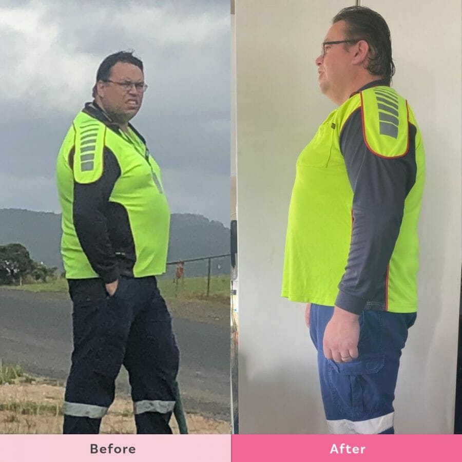 Truck driver hubby loses 9kg by just drinking The Healthy Man!