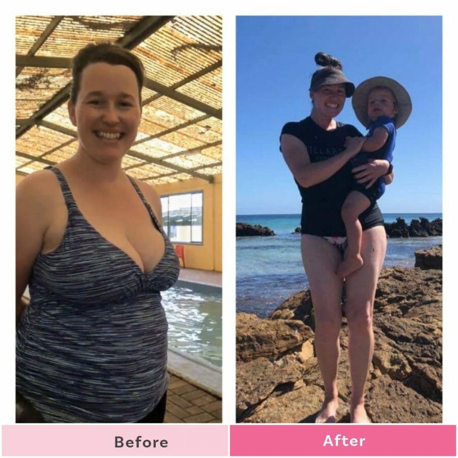 Brooke has REACHED her goal weight after losing 23kg but she still has goals!