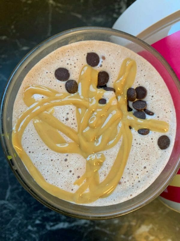 Creamy Snickers Tummy Smoothie