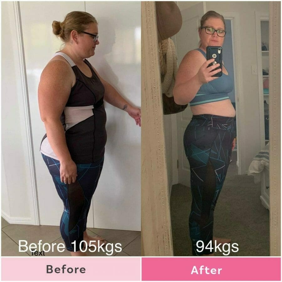 Cyrstal Joy Maguire lost 11.2 Kilos on the 12 week challenge