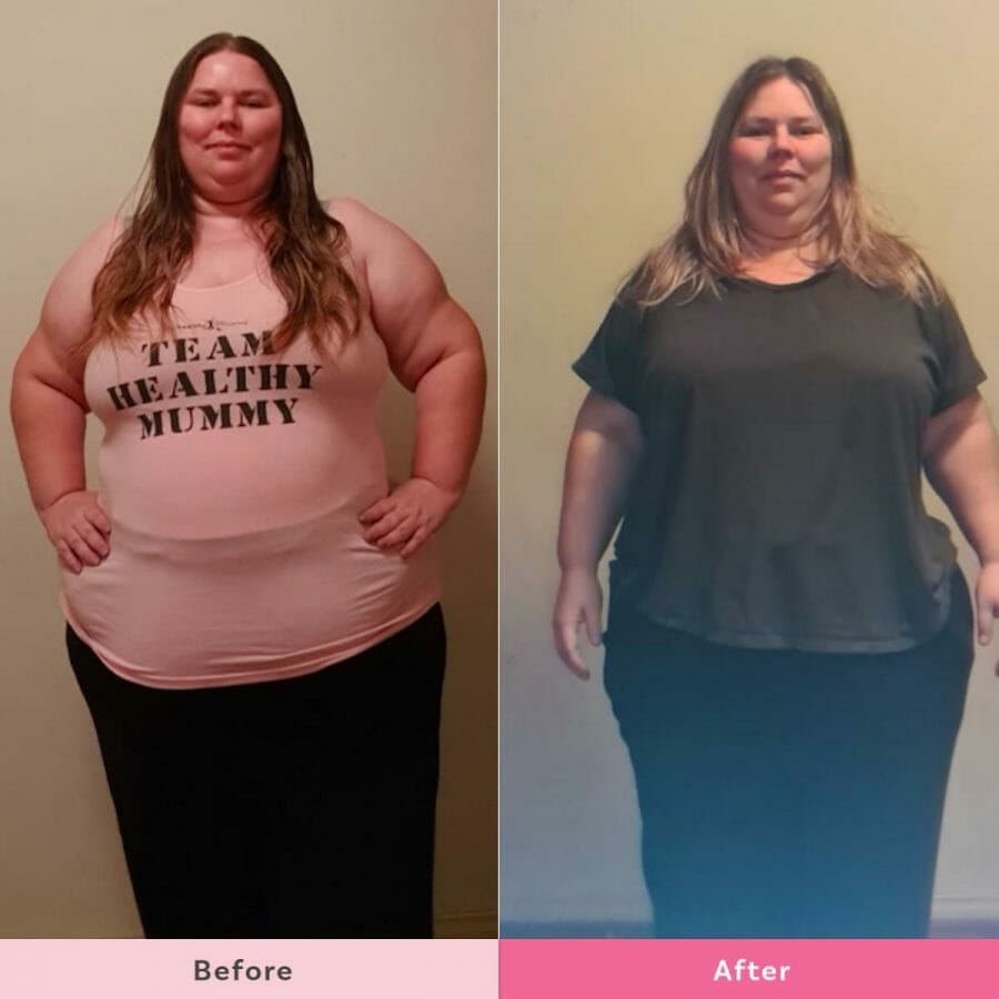 Christine Hamman lost 13 kilos on the 12 week challenge