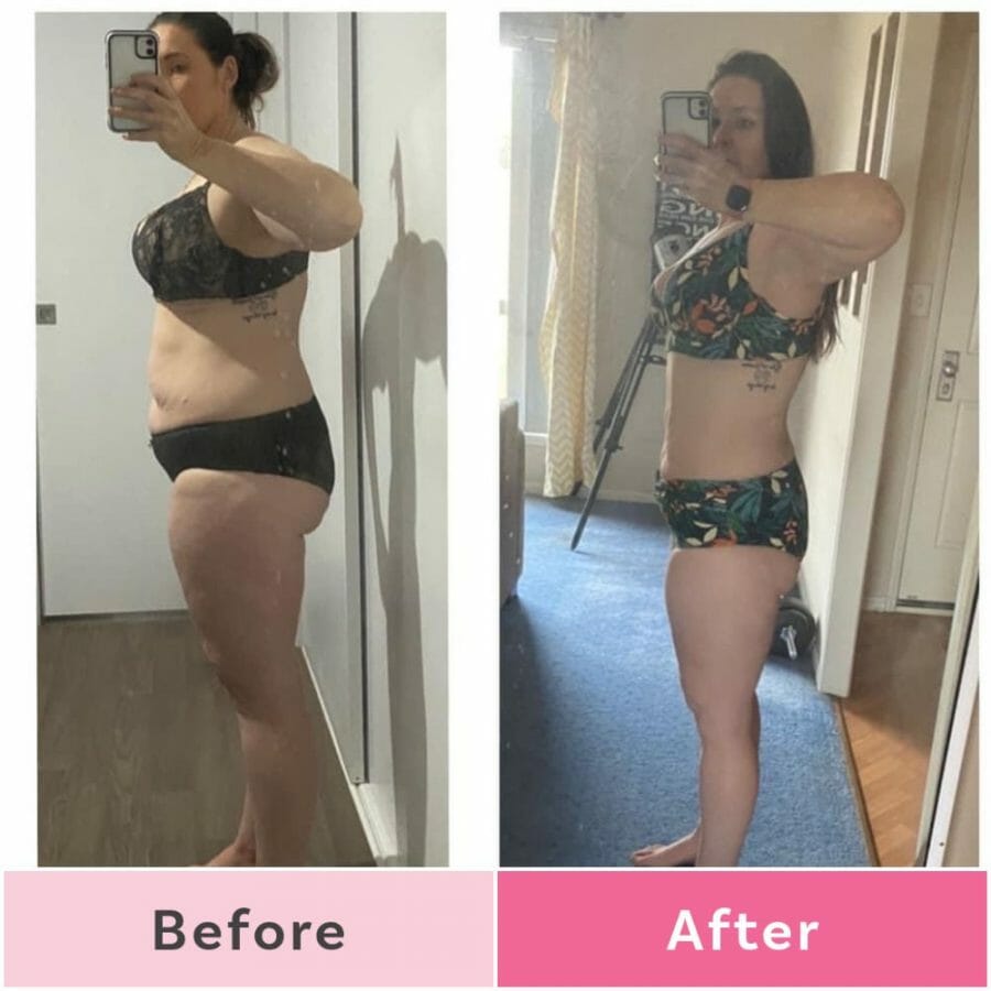 This mum looks incredible after losing weight on the 12 Week Challenge!