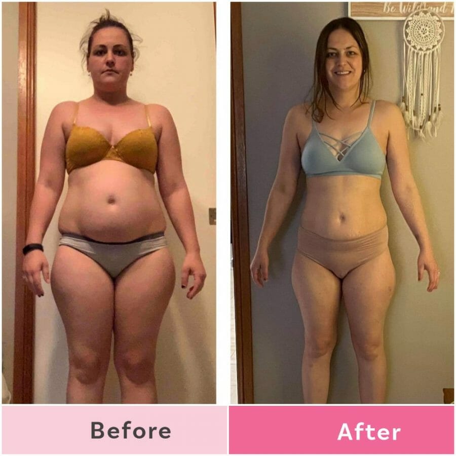 How this mum lost nearly 25kg and managed to reduce the appearance of her muscle separation