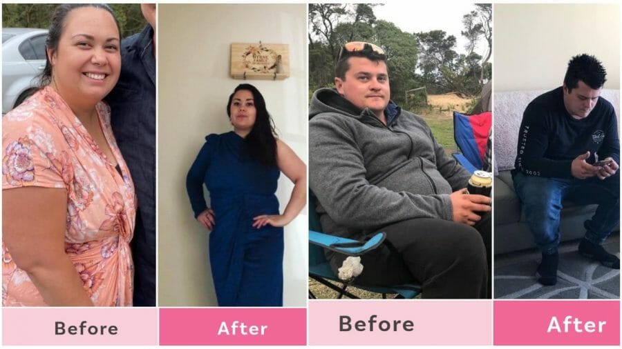 Couple embark on health journey together and lose 16kg between them in a few months!