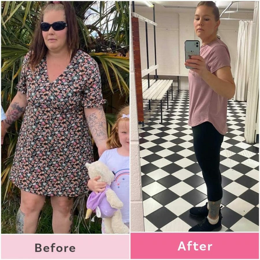 This mum-of-eight has lost 46kg in 10 months!