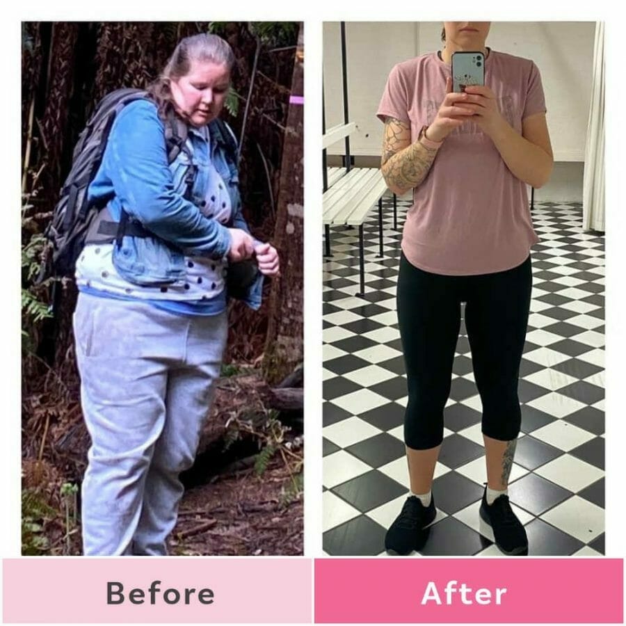 This mum-of-eight has lost 46kg in 10 months!