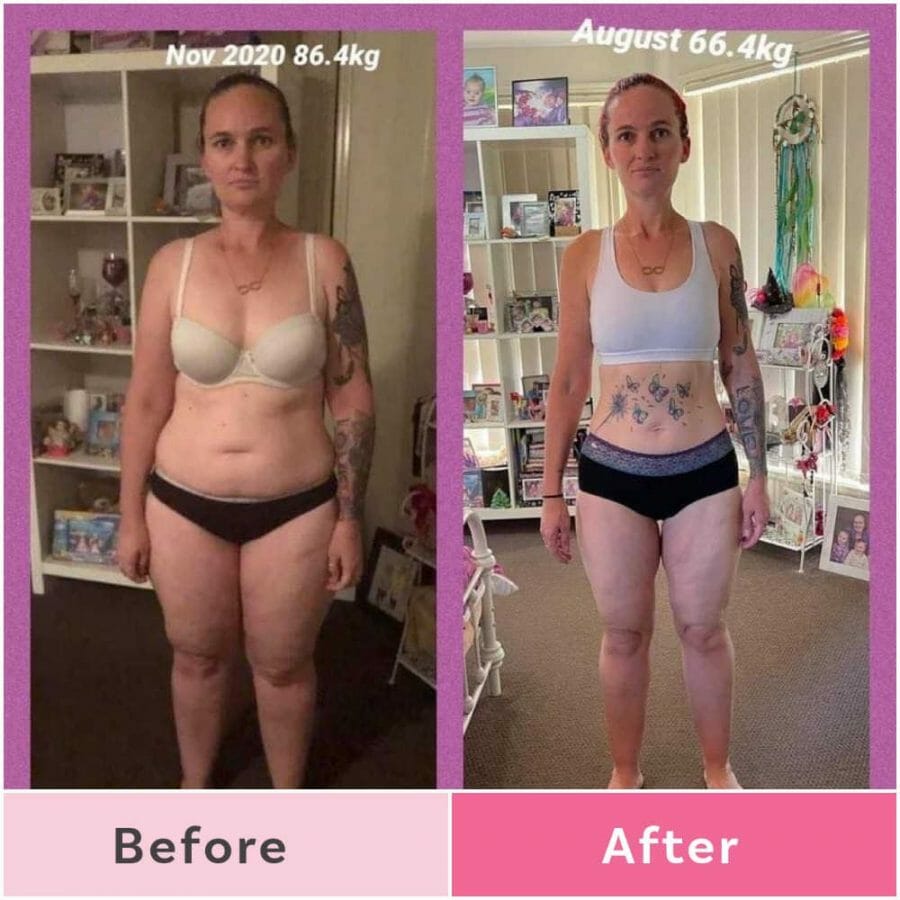 Mum loses over 20kg in just FIVE months! You have to see these inspirational pics!