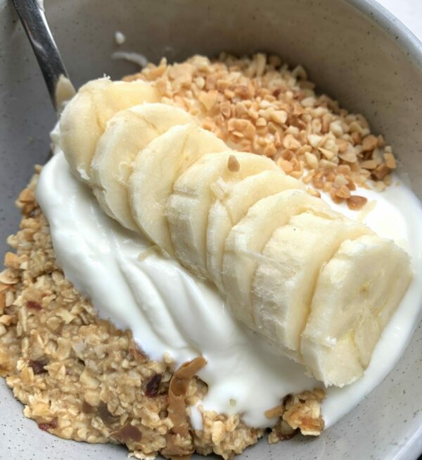 Quick and Easy Banoffee Breakfast Bowl