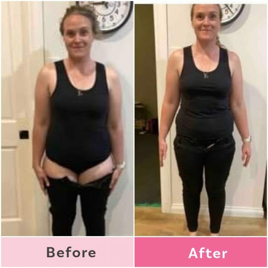 This mum looks AMAZING after losing weight on the 12 Week Challenge