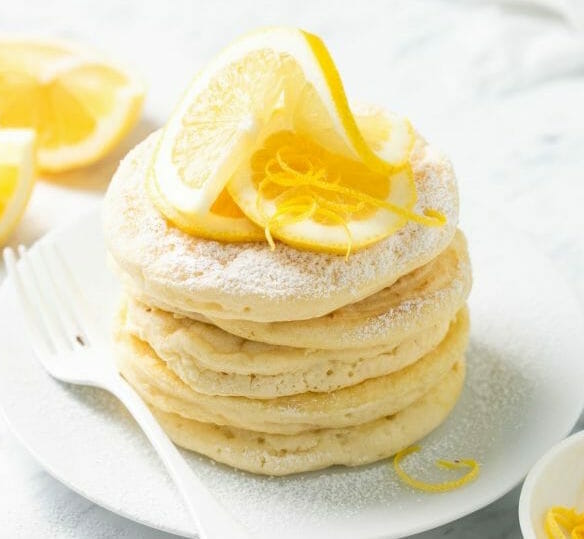 Gluten Free Zesty Lemon Pancakes