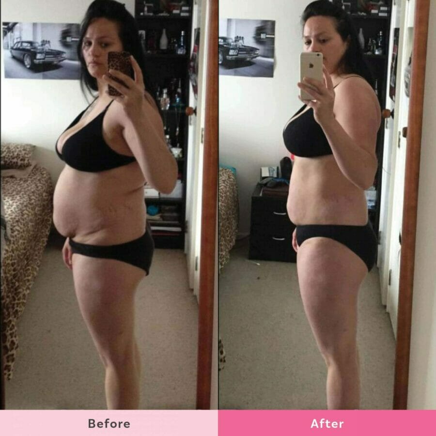 Transformation Amelia Heymans 6kg