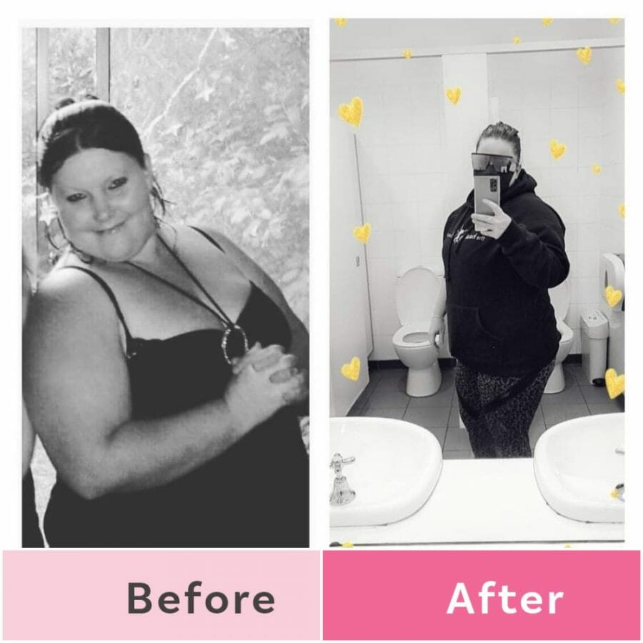 Charmaine has lost 53kg and has improved her blood pressure and cholesterol