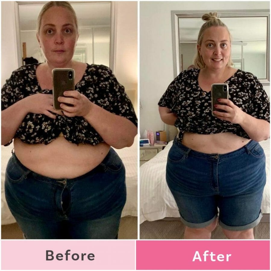 WOW! Belinda has lost nearly 18kg in just 12 weeks!