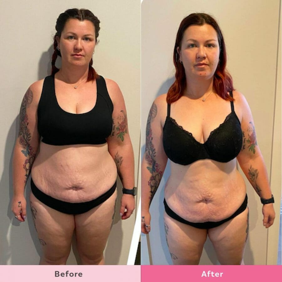 After losing 5kgs in just 8 weeks Jodie’s confidence is blossoming