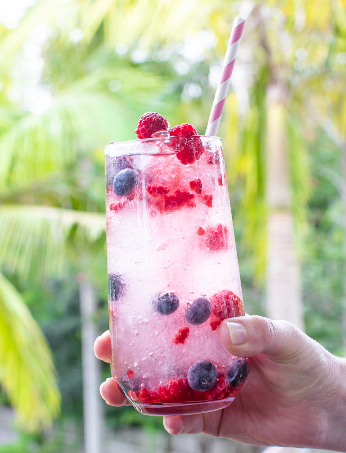 Pink Gin Fizz Cocktail Recipe