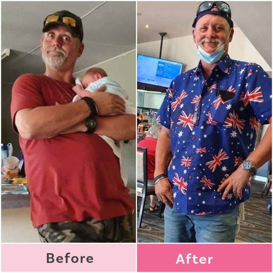 Truck driver hubby loses 9kg by just drinking The Healthy Man!