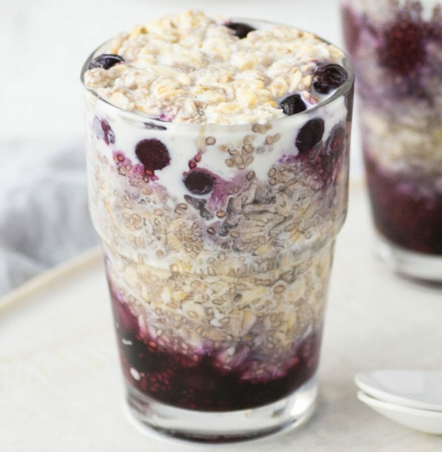 Blueberry Overnight Oats