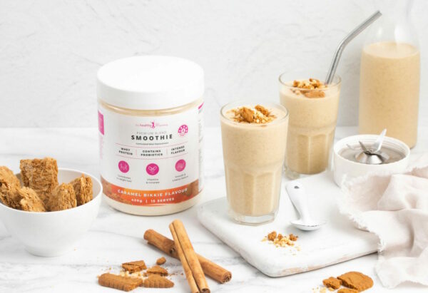 Biscoff Doughnut Smoothie Recipe - just 375 calories!