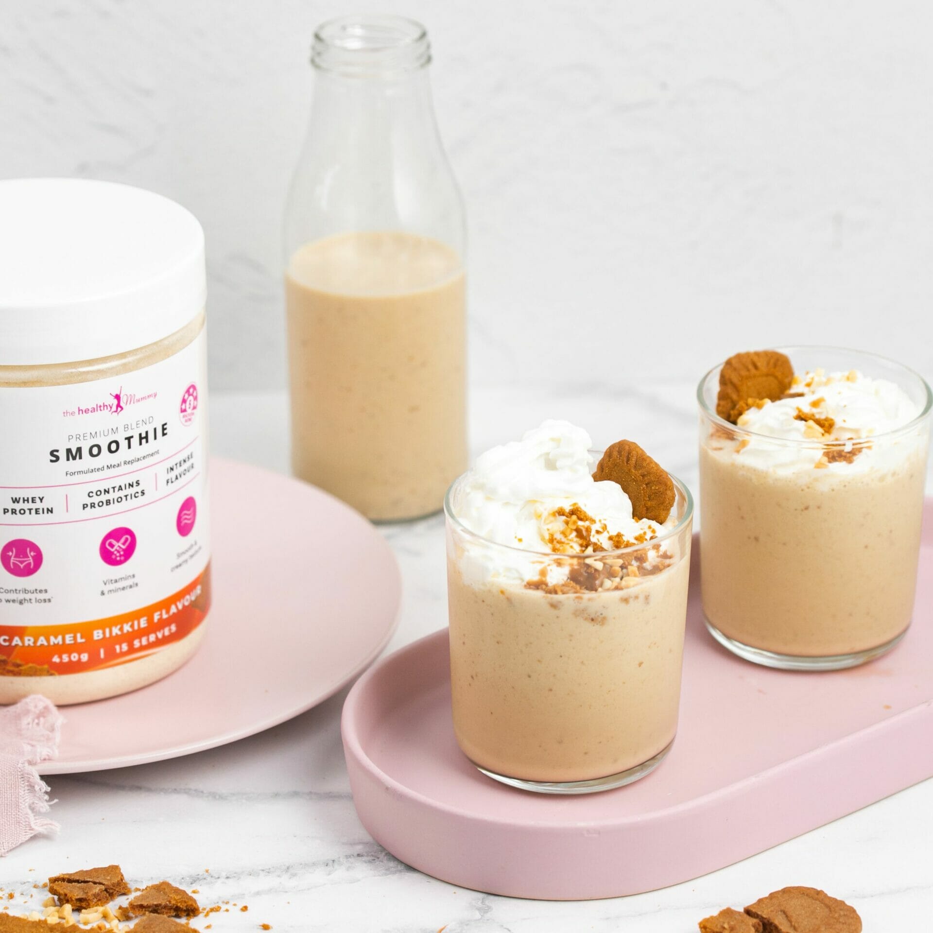 Biscoff dream smoothie