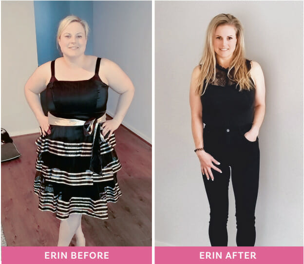 Erin Fisher Before and After Transformation