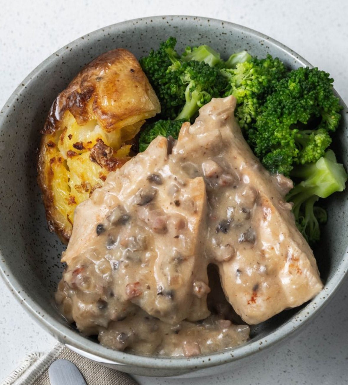 Low Carb Creamy Hen