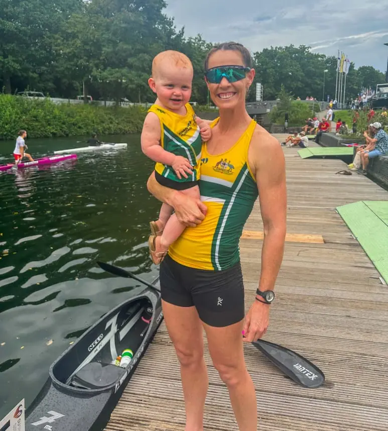 Alyce Wood and daughter