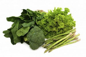 green vegetables