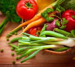 Basket Of Vegetables